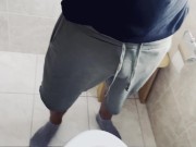 Fat dick Pissing, uncut cock - Luce Avery 1/16