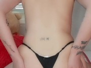 rolling around on top of a pillow 14/16