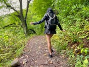 She was so horny that give me blowjob in forest - Tonny and Mia 2/16