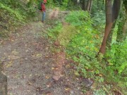 She was so horny that give me blowjob in forest - Tonny and Mia 3/16