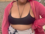 Cutiepiie Curvy - Morning Walk Gone Wrong: Oops, I Farted! 1/16