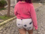 Cutiepiie Curvy - Morning Walk Gone Wrong: Oops, I Farted! 7/16