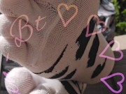 Cute cow socks with seperate toes. 12/16