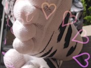 Cute cow socks with seperate toes. 16/16