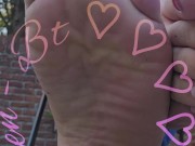 Relaxing soles and some wrinkled soles. 2/16