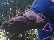 Playing with my flipflops so delicious. 3/16