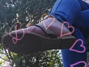 Playing with my flipflops so delicious. 4/16