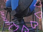 Showing how to play with boots. 12/16