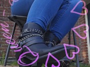 Showing how to play with boots. 2/16