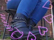 Showing how to play with boots. 3/16