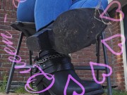 Showing how to play with boots. 5/16