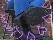 Showing how to play with boots. 7/16