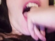 My Tinder Match Likes it When I Gag, He Made me Make my Pussy Squirt on Snapchat Should we Fuck IRL? 13/16