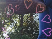 Fishnet socks joy. 11/16