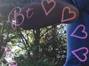 Fishnet socks joy. 16/16