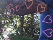 Fishnet socks joy. 3/16