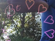 Fishnet socks joy. 7/16