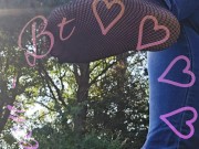 Fishnet socks joy. 9/16