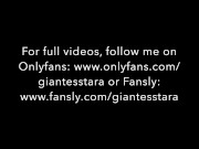 Giantess date night leather try on haul POV 1/16