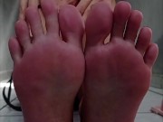 Cream on my delicious soles