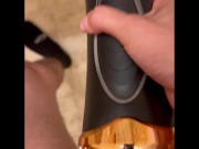 Horny Latino Teen fuck Toy and Cumshot 10/16