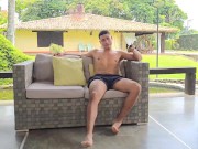 My stepsister surprises me with a blowjob while we watch a movie - Mariana Martix & Angelcruzx 1/16