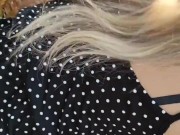 I'm fucking a sexy slut riskily in a city park. 6/16