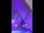 Humping against wand and cumming hands free. uwu 6/16