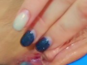 I WANT YOU TO WATCH MY PUSSY DRIP AND CUM! EXTREME CLOSE UP PUSSY! 13/16