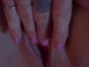 Closeup of couple fingering pussy together 2/16