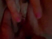 Closeup of couple fingering pussy together 8/16