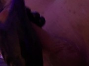 Fisting and Hand Job in The Swing With Cum Shot 10/16