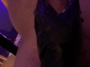 Fisting and Hand Job in The Swing With Cum Shot 16/16