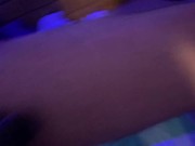 Fisting and Hand Job in The Swing With Cum Shot 3/16