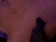 Fisting and Hand Job in The Swing With Cum Shot 9/16