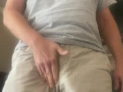 Beg for my big cock to cum all over your face 1/16