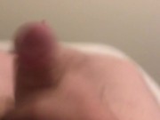 Jacking off hard on bed 15/16
