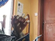 Guy just giving himself a good masturbation on his cock 11/16