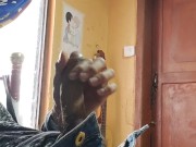 Guy just giving himself a good masturbation on his cock 13/16