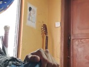 Guy just giving himself a good masturbation on his cock 2/16