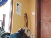 Guy just giving himself a good masturbation on his cock 5/16