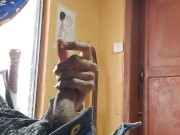 Guy just giving himself a good masturbation on his cock 8/16