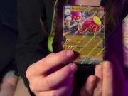 Fully Nude ASMR Pokemon TCG Pack Opening 💙 Pleasurable Whispers 16/16