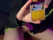 Fully Nude ASMR Pokemon TCG Pack Opening 💙 Pleasurable Whispers 3/16