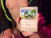 Fully Nude ASMR Pokemon TCG Pack Opening 💙 Pleasurable Whispers 8/16