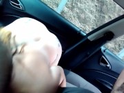 My horny boyfriend masturbates my pussy on the way home 12/16