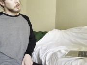 caught jerking off to your instagram and bending you over the couch 1/16