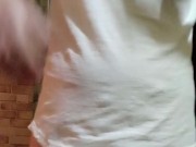 Толстым членом перед камерой открываю головку 10/16