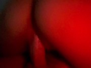 POV viendo una película netflix  me folla y bota  en mi polla hasta correrme cowgirl 12/16