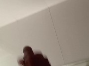 Im jerk of in public washroom while mom stay out side 12/16